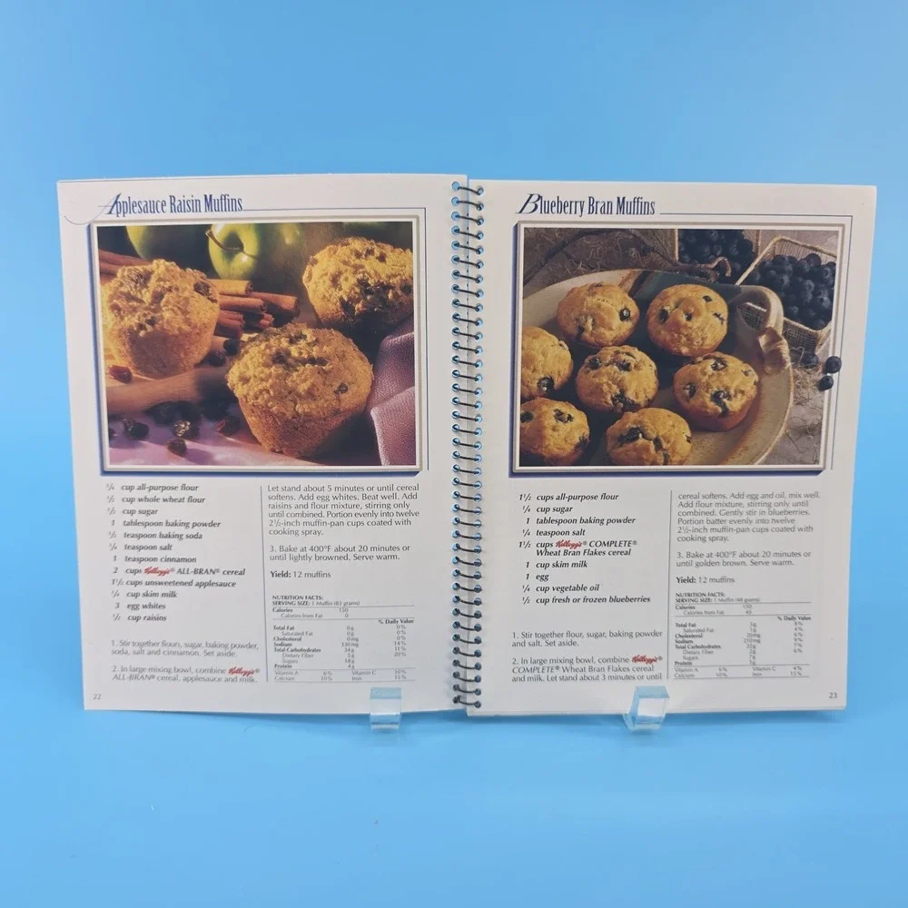 75 Years of‎ Cooking with Kellogg Kitchens 1998 Spiral-Bound Cookbook